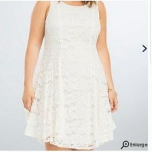 white lace dress torrid